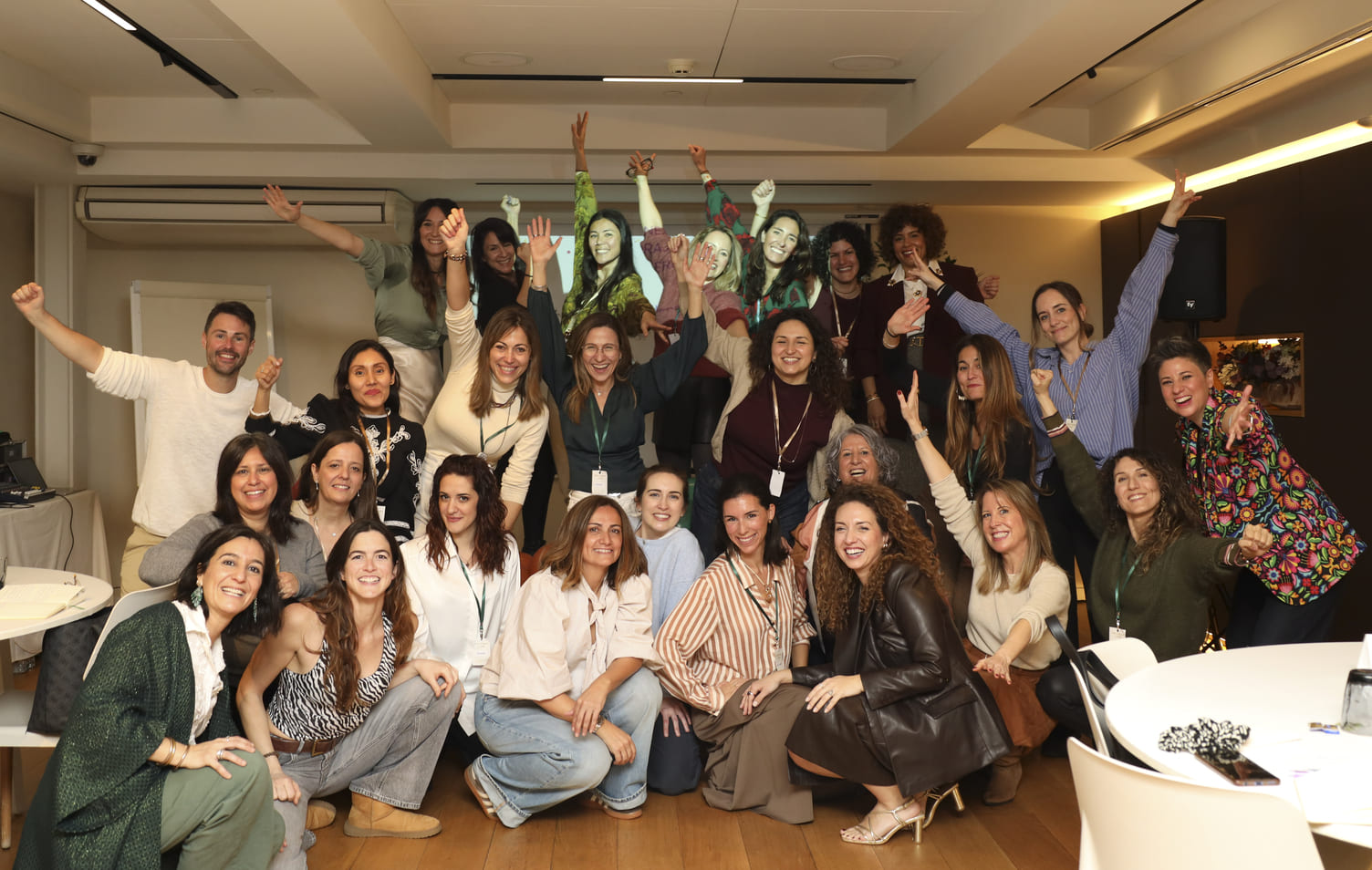 Celebración en el Club de Empresarias Ambiciosas